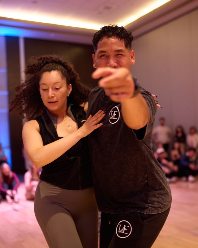 Couple dancing